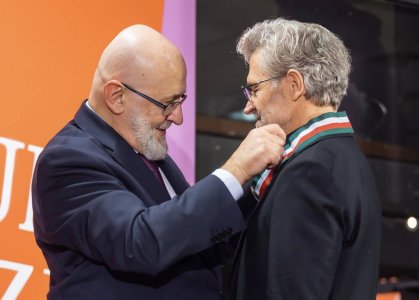 Piotr Rypson Dyrektor Departamentu Dziedzictwa Kulturowego w MKiDN oraz Jarosław Suchan